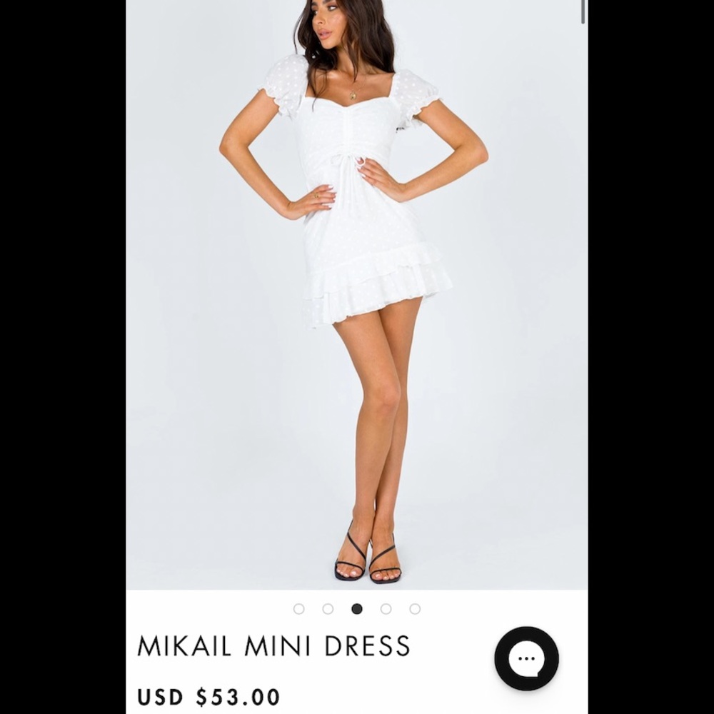 NWT Princess Polly Mikail Mini Dress